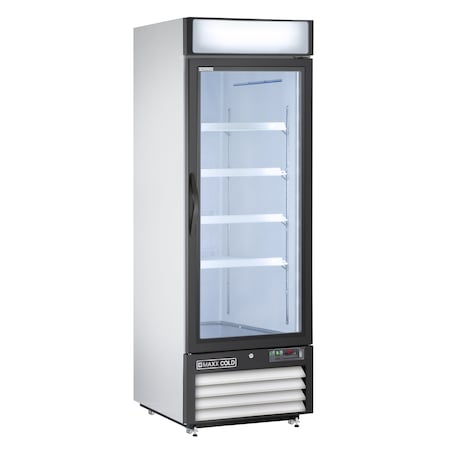 Maxx Cold Merchandiser Freezer, Free Standing 23 CUFT MXM1-23F